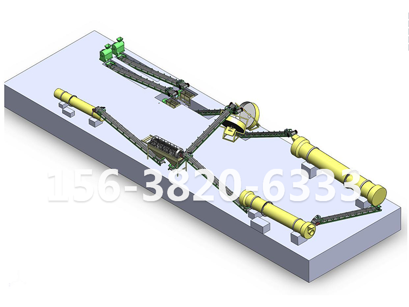 雙圓盤造粒機(jī)制作有機(jī)肥工藝